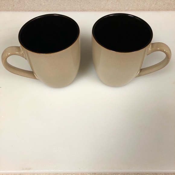 BOGO Set of 2 Pfaltzgraff Tan and Brown Mugs - Picture 2 of 16